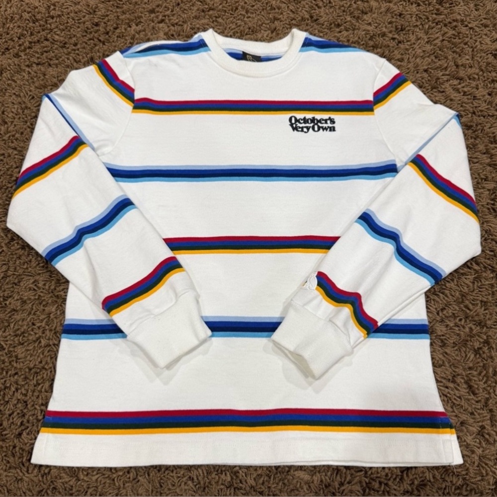 OVO striped crewneck